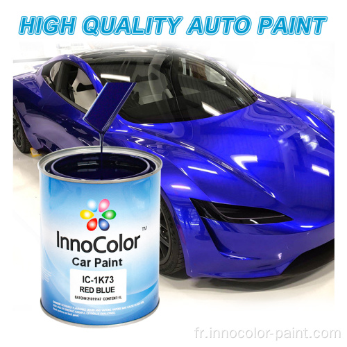 Vendre à chaud la peinture automobile à couche transparente rapide forte pour la fin de voiture